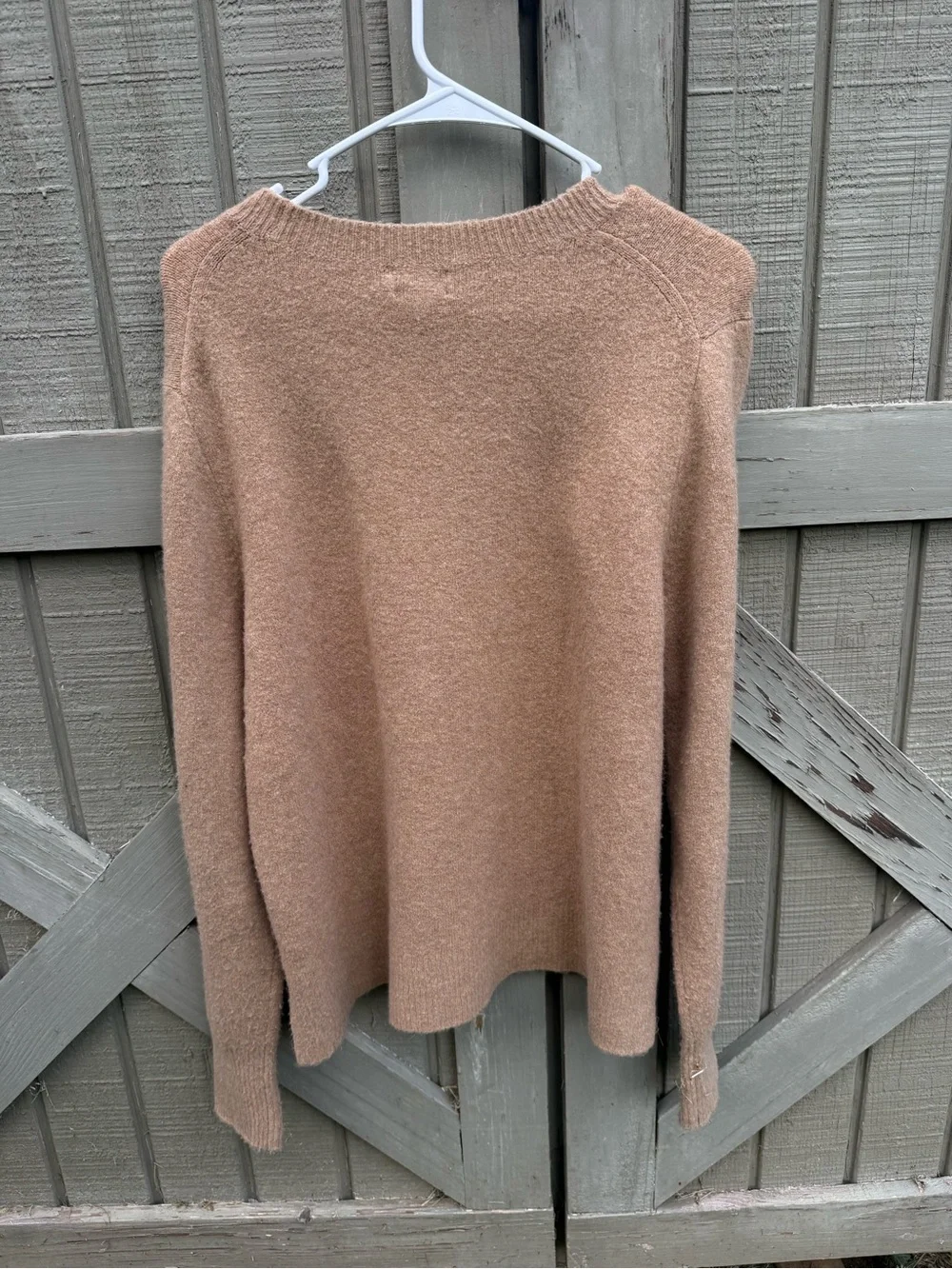 J. Crew Camel Crewneck Sweater